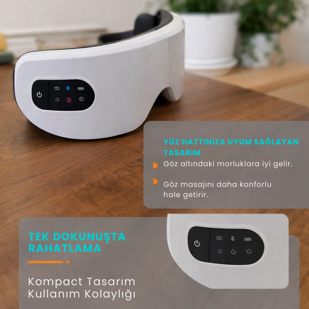 OptiRelax™ Termal Göz Konfor Sistemi Dijital Ekran Yorgunluğuna Akıllı Çözüm