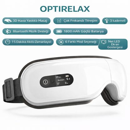OptiRelax™ Termal Göz Konfor Sistemi Dijital Ekran Yorgunluğuna Akıllı Çözüm